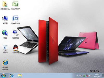 华硕笔记本与台式机专用系统 Ghost Win7 64位旗舰版集成与维护指南